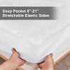 NicBex Ultra Plush Mattress Pad,Mattress Bedspread with Double Layer Cushioning,Cooling Breathable Fabric,Machine Washable - 4 of 4
