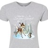 Women's - Disney - Christmas - Up To Snow Good Fitted Graphic T-Shirt - 2 of 4