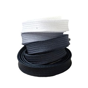 Elerevyo Colorful Gradient Flat Shoelaces Shoestring Shoe Laces for Sneakers 1 Pair - 1 of 4