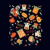 Women's Star Wars The Mandalorian Halloween Candy Collage T-Shirt - 2 of 4