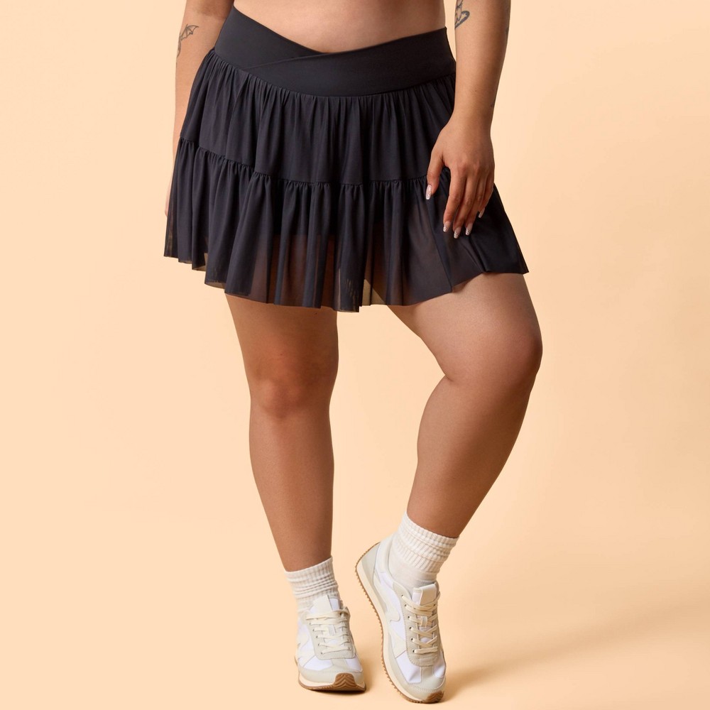 Blogilates Women's Ballerina Skort - Black 2X