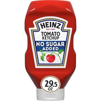 Heinz No Sugar Added Tomato Ketchup - 29.5oz