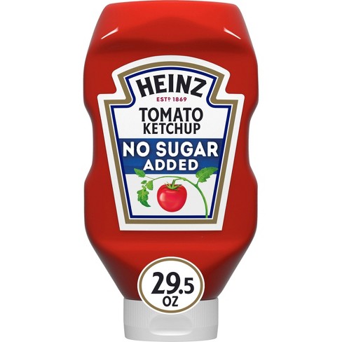 Heinz No Sugar Added Tomato Ketchup - 29.5oz - image 1 of 4