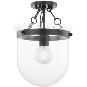 Mitzi Dunbar 1 - Light Semi-Flush Mount in  Old Bronze - 1 of 1