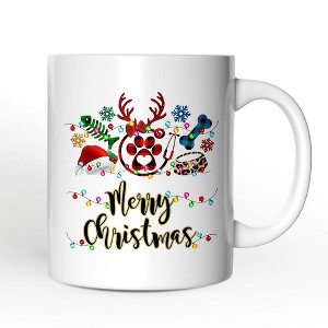 Pet Themed Buffalo Plaid Veterinarian Christmas Mug, Animal Owner Gift (Non-Custom Only)| OrnamentallyYou - 1 of 4