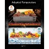 Acekool 6-Pack Full Size Steam Table Pans, 2.5" Deep Commercial Stainless Steel Hotel Pans with Handles, Anti-Jam Design - 2 of 4