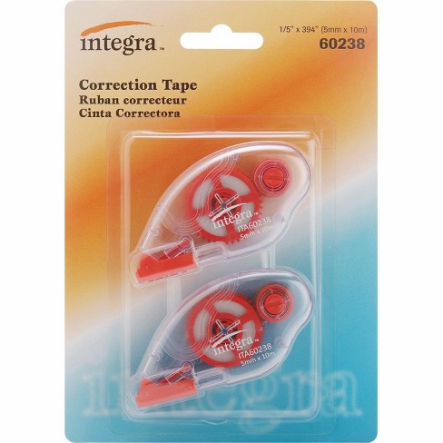 Staples Correction Tape, White, 6/Pack (ST59819)