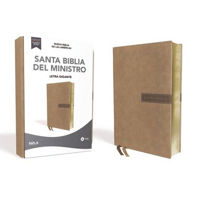 Nbla, Santa Biblia del Ministro, Leathersoft, Beige / Spanish Nbla Minister's Holy Bible, Leathersoft, Tan - by  Zondervan (Leather Bound)