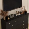 FUFU&GAGA 10-Drawer Dresser Chest of Drawers Cabinet - 2 of 4