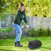Outsunny Lawn Roller, Push/Tow Behind Sod Roller with U Shaped Handle, Water Filled Yard Roller for Garden, Lawn, Backyard - 3 of 4