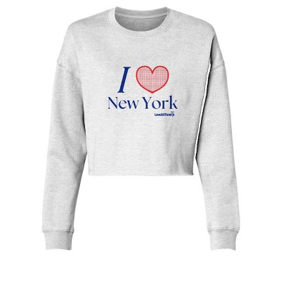 Love All Tennis Women's Lightweight Cropped Crew Pullover
