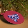 American University Primary Logo Aluminum Holiday Christmas Tree Ornament - 4 of 4