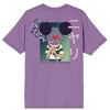 Summer Wars Girl Silhouette & Kenji With Staff Crew Neck Short Sleeve Lavender Men's T-shirt - 2 of 4