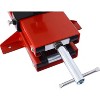 Steel Motorcycle Scissor Lift Jack 1100 Lbs Capacity Crank Stand Jack Tool for Motorcycle Repair Maintenance Center Scissor Lift Jack Hoist Stand - 2 of 4