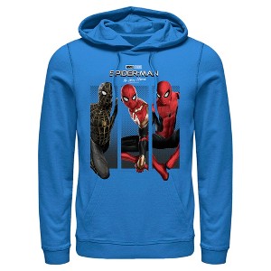 Men's Marvel Spider-Man: No Way Home Three Panels Suits Pull Over Hoodie - 1 of 4