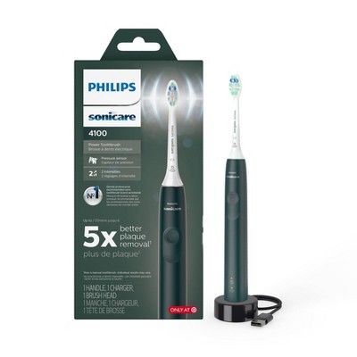 Philips Sonicare 4100 Plaque Control Rechargeable Electric Toothbrush - HX3681/28 - Forest Green