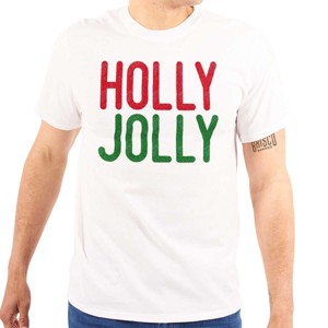 Christmas Saying Holly Jolly Xmas Graphic T Shirt Men or Women Brisco Brands - 1 of 4