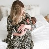 Girls Lana Leopard Swaddle And Headwrap Set - Posh Peanut - 4 of 4