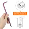 Unique Bargains Home Repair L-Shape Long Arm Ball End Hex Key Wrench - 4 of 4