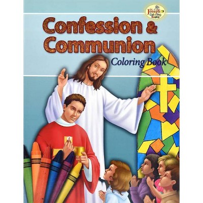 Confession and Communion Coloring Book - by  Michael Goode & Margaret Skelly (Paperback)