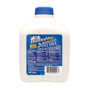Hiland 2% Reduced Fat Milk - 32 fl oz - 1 of 4