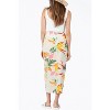 Women's FLORAL-PRINT GATHERED SARONG SKIRT - LUCCA - 3 of 4