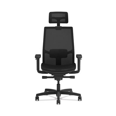 Advanced Synchro-Tilt Mesh Task Chair with Adjustable Lumbar Support, Black