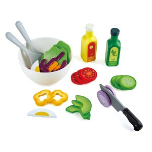Hape Kitchen Healthy Salad Food Playset, 39 Pieces - 1 of 4