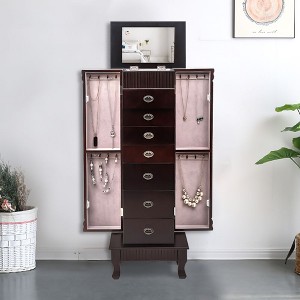 14.8'' Wide Freestanding Jewelry Armoire - 1 of 4