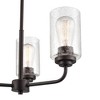 Millennium Lighting Moven 3 - Light Chandelier in  Rubbed Bronze - 3 of 4