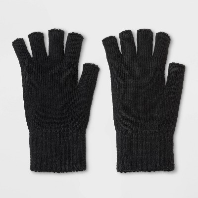 mens fingerless gloves