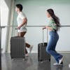 Karl Home Luggage Set of 3, ABS PC Hardside Suitcase Sets with TSA Lock 4 Spinner Wheels Grey - 4 of 4