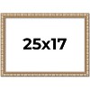 PosterPalooza | 25x17 Modern Bamboo Picture Frame, UV Acrylic, 5 Finishes - 2 of 4