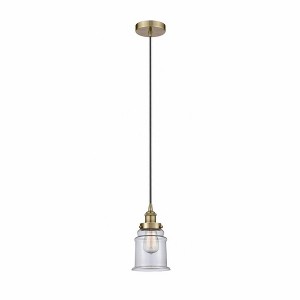 Canton - 1 Light Mini Pendant In Industrial Style-11 Inches Tall and 6 Inches Wide - 1 of 1