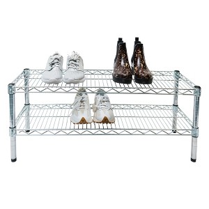 Shelving.com Chrome Wire Shoe Rack - 1 of 4