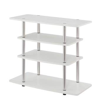 Designs2Go No Tools Highboy 4 Tier TV Stand for TVs up to 32" - Breighton Home