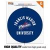 Francis Marion University Patriots Logo Automotive Car Window Locker Circle Bumper Sticker - 3 of 4