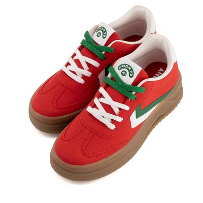 Женские кроссовки Andrea Women's Urban Casual Sneakers 61814-3907566 Red 7 — фото 3