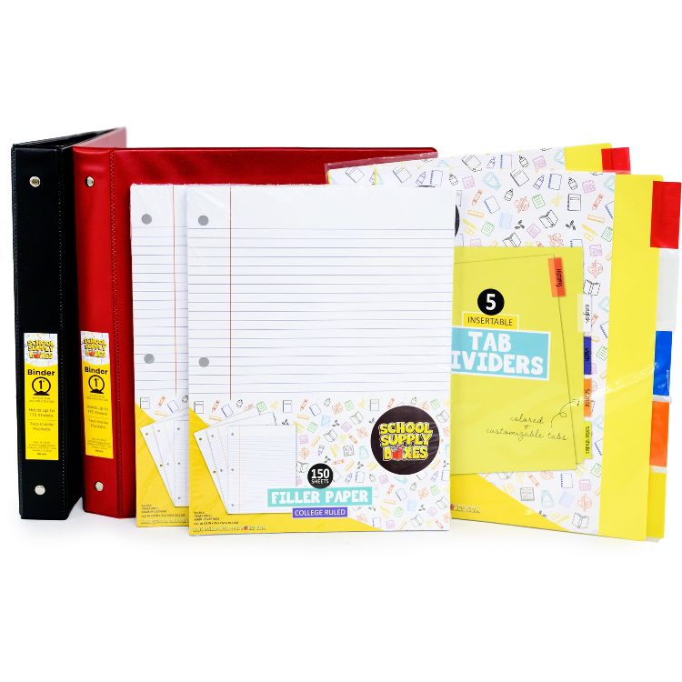 School Supply Boxes - Ultimate High School and College Bundle - (93 Pieces/Box), 4 of 7