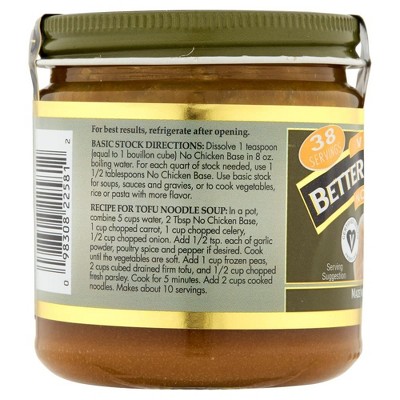 Vegetarian No Chicken Base with Seasoned Vegetables, 8 OZ