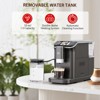Automatic Espresso Machine 20 Bar, Built-In & Adjustable Espresso Bean Grinder - 3 of 4