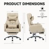 Anybear Technology Leather High Back Swivel Ergonomic Office Chair - 3 of 4