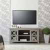Gray Oak TV Stand - Henn&Hart - 4 of 4