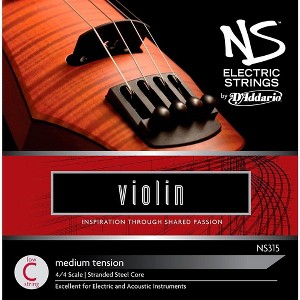 D'Addario NS Electric Violin String Low C - 1 of 2