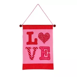 National Tree Company 18" Valentine's "Love" Banner