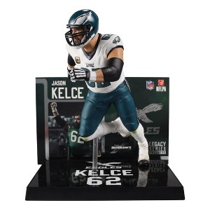Mcfarlane Toys Philadelphia Eagles NFL Jason Kelce McFarlane Action Figure | White Jersey Chase - 1 of 4