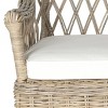Maluku Arm Chair - FOX1604A - Natural - Safavieh - 4 of 4