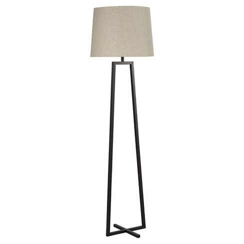 floor lamp bronze kenroy oil lamps rubbed target ranger lights ahearn