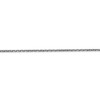 Black Bow Jewelry 1.65mm 14k White Gold Diamond Cut Solid Cable Chain Anklet - 2 of 4