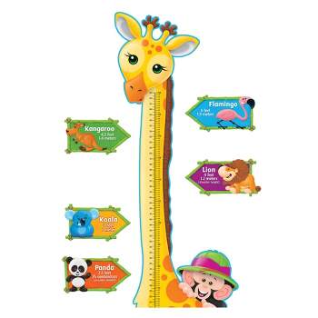 TREND Giraffe Growth Chart Bulletin Board Set